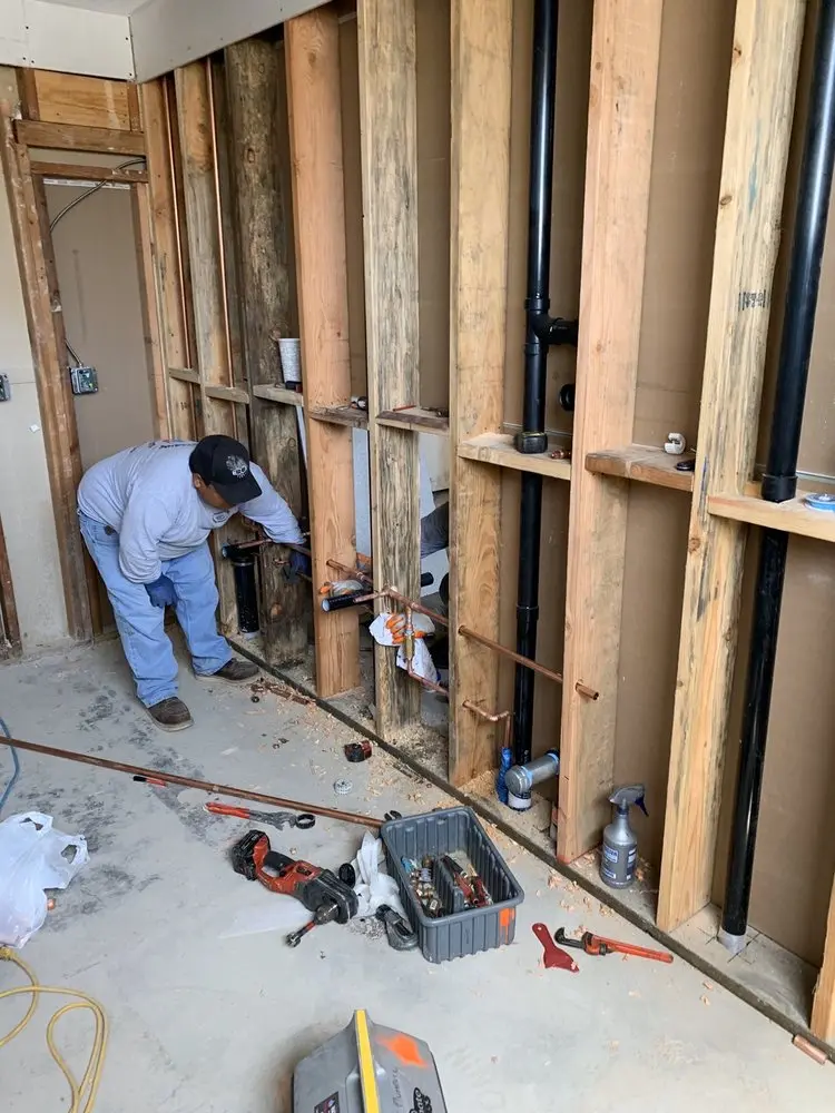 Commercial rough-in plumbing for Water Heater Replacement in Rosalind Heights